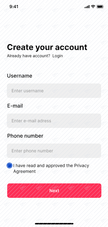 03 - Sign Up
