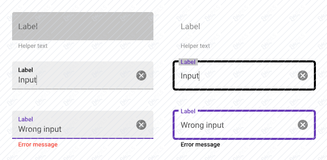 text fields