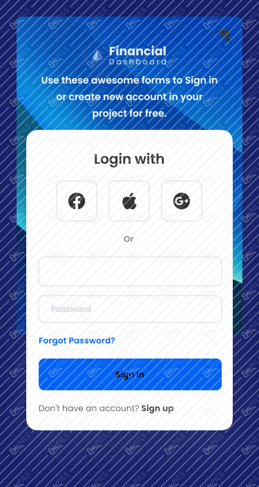 1.3 Sign In - Mobile