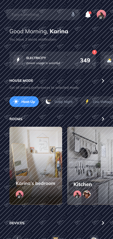 Dashboard Home