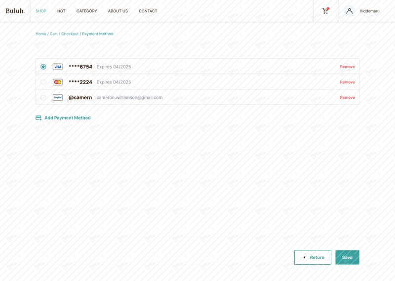 Payment Method v.1