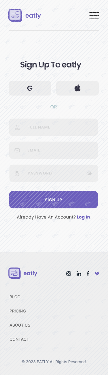 Sign Up