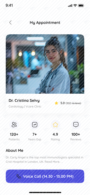 High-Fidelity (Appointment Detail Voice Call)