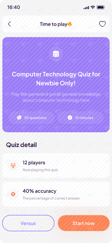 Quiz Detail