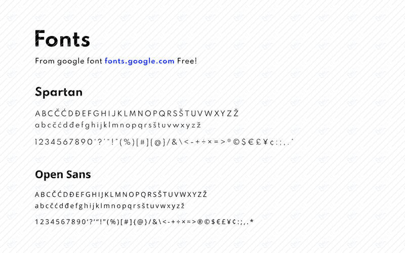 Fonts