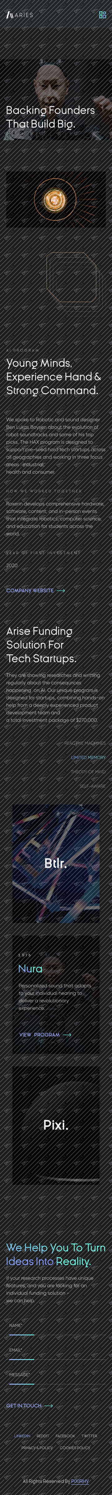 MOBILE FUNDING PAGE