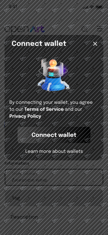 Connect wallet
