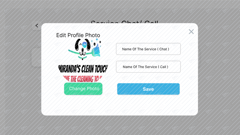 admin panel