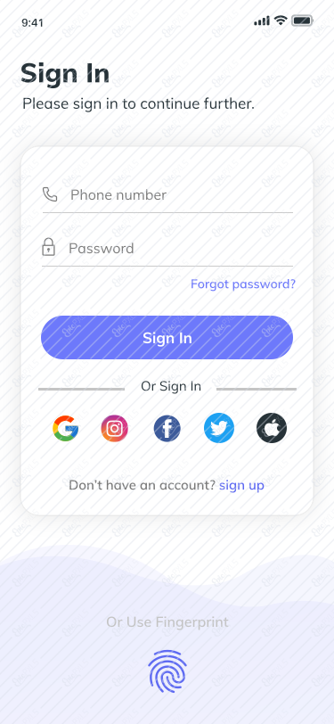 login