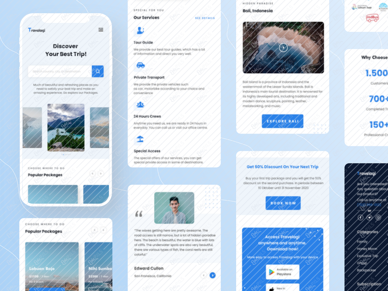 preview responsive mobile