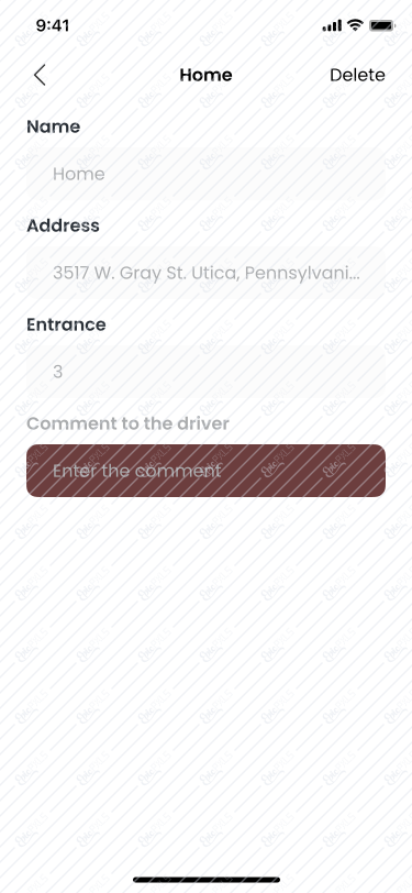 Address information