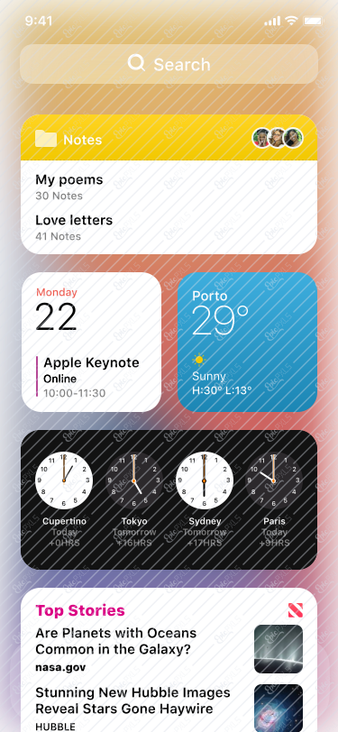 UI/Widget drawer