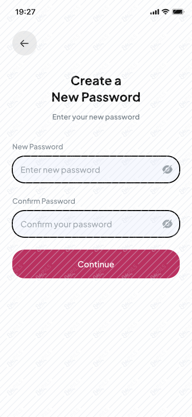 Create New Password