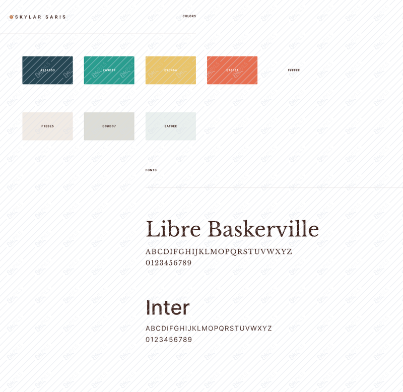 Colors & Fonts