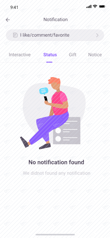 notification-empty states