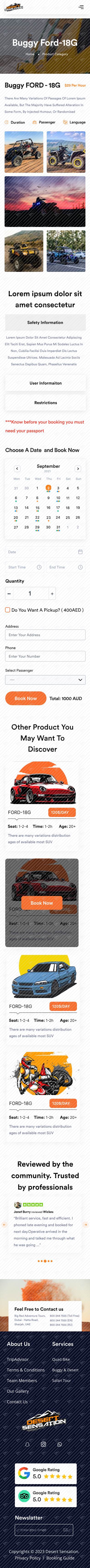 Product Details Responsive
