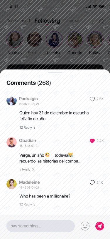 comment – light