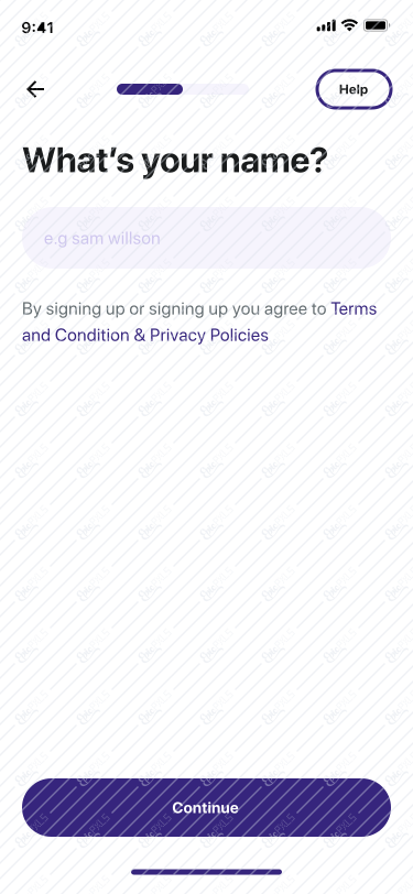 1.1 Sign up