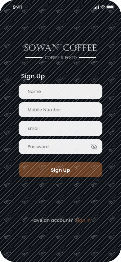 Sign Up