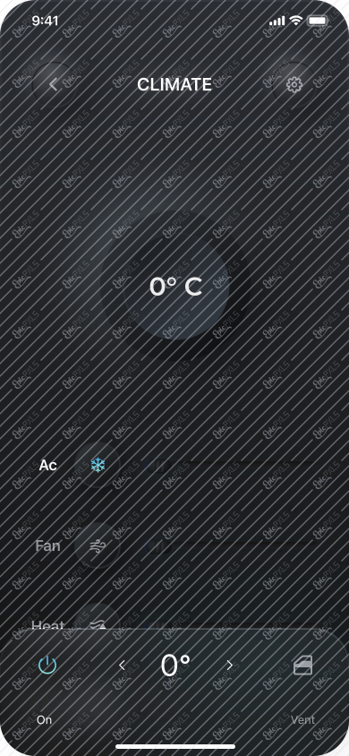 Tesla-Control Screen