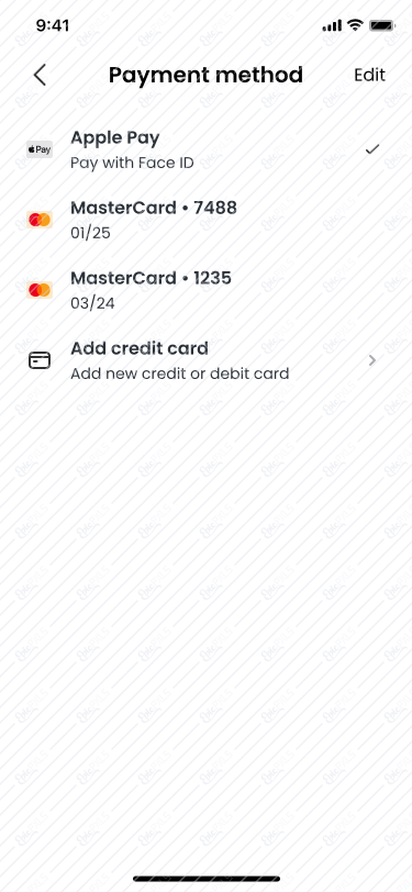 Payment method full