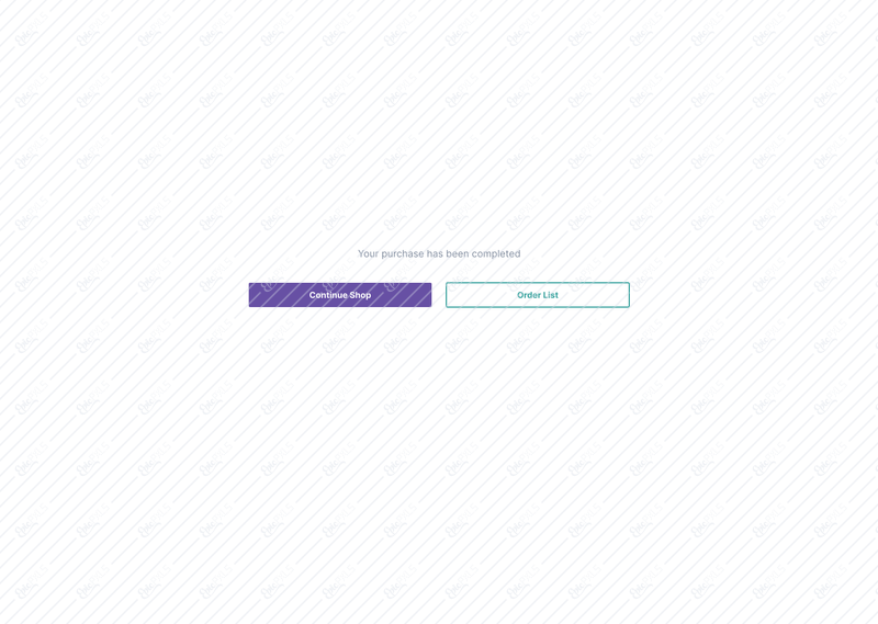 Checkout - Done