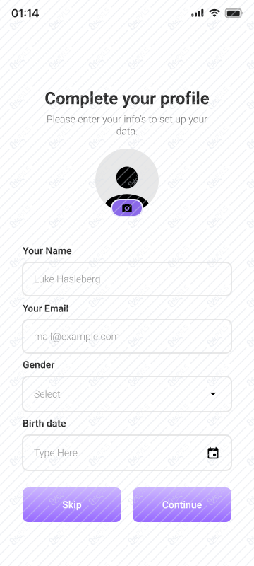 Sign Up_Complete Form