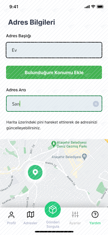 07-1 Adres Güncelleme