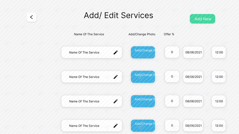 admin panel