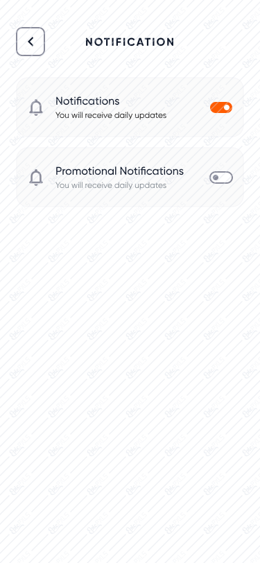Notification Setting