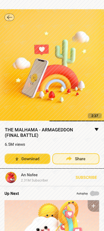 Video Open Page