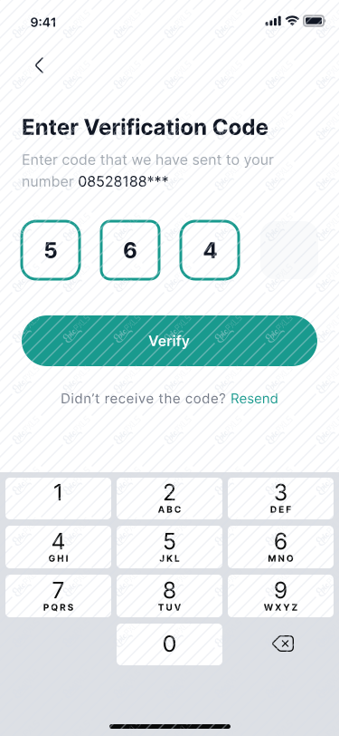 16_Reset Password - Verify Code