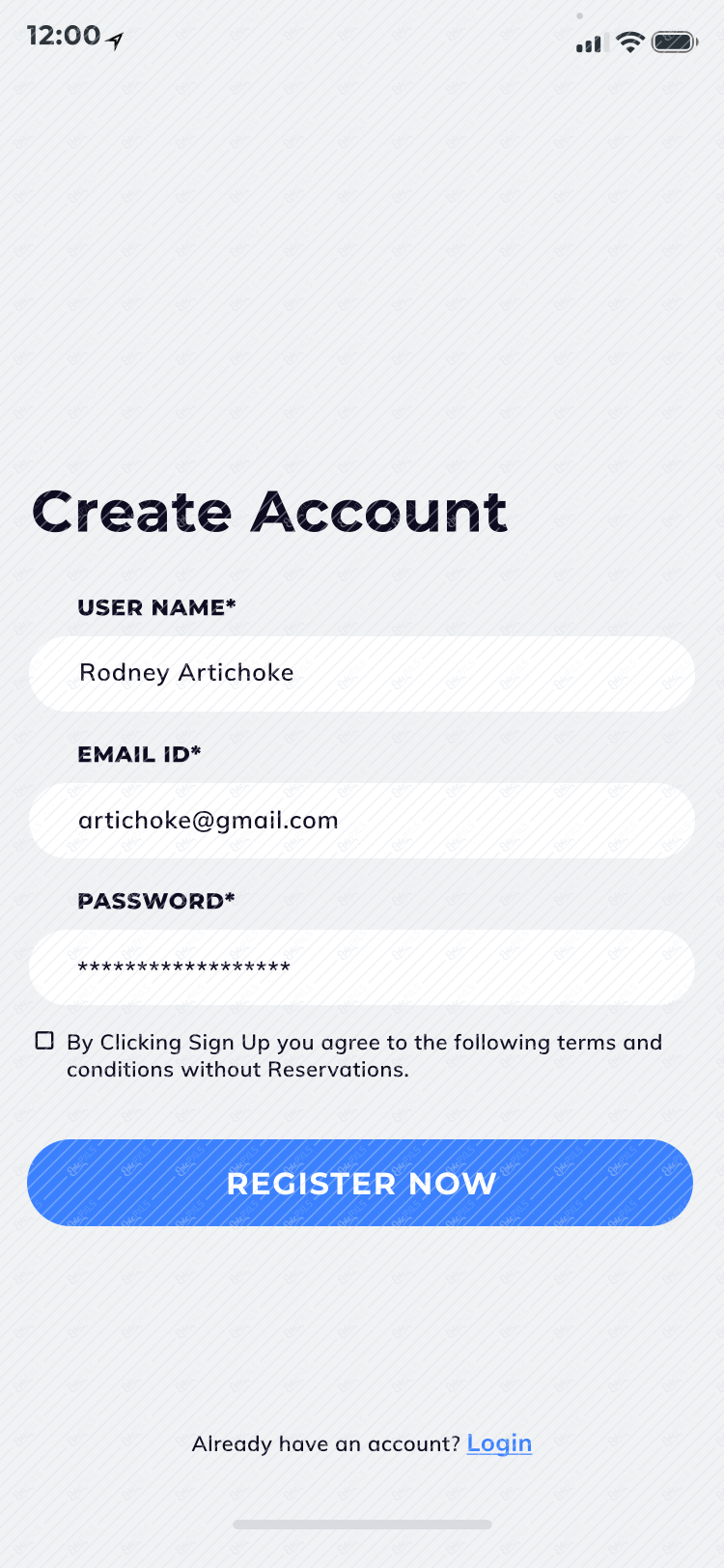 SIGN UP