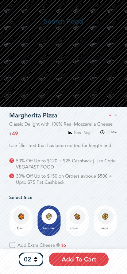 SINGLE FOOD DETAILS