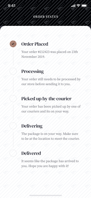 Order Status