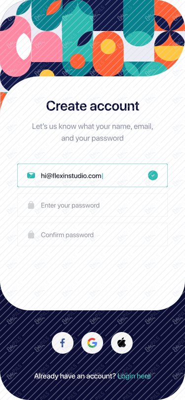Create account