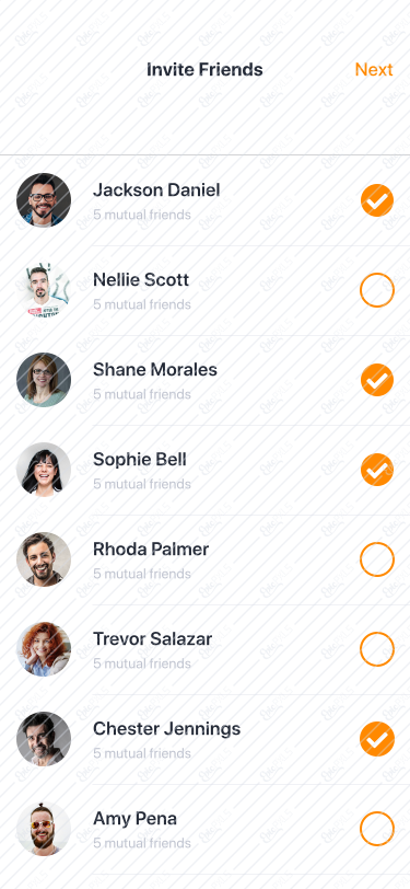 22_Invite Friends_List