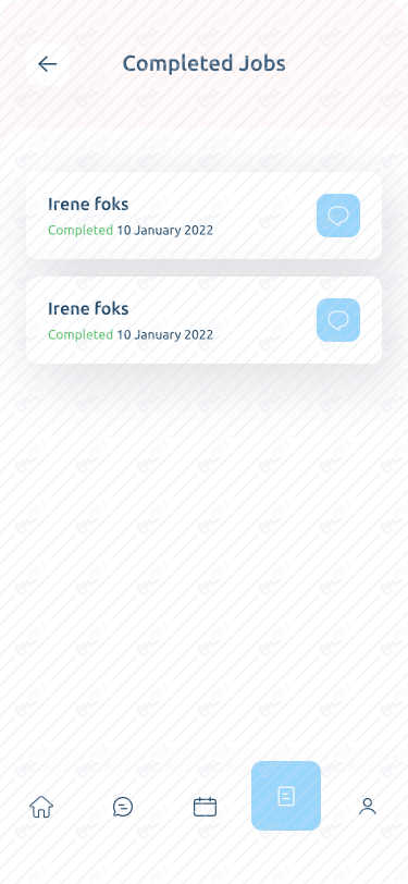 Completed Jobs