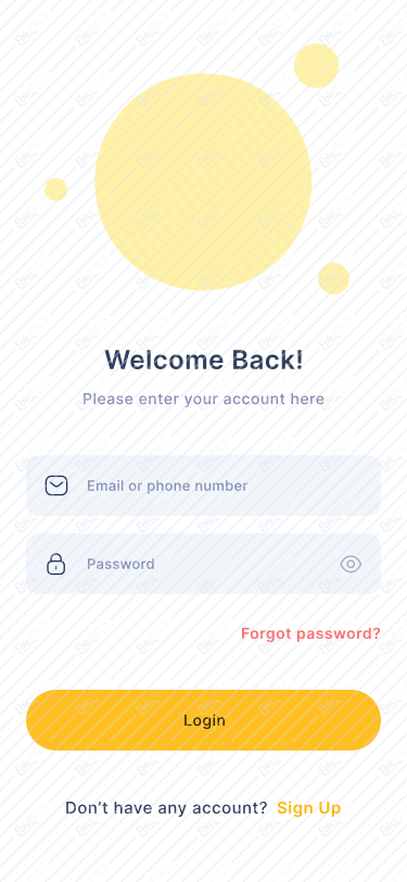 Login Screen