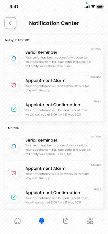 Notification Center