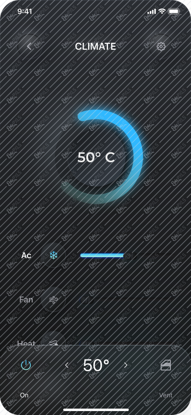 Tesla-Control Screen