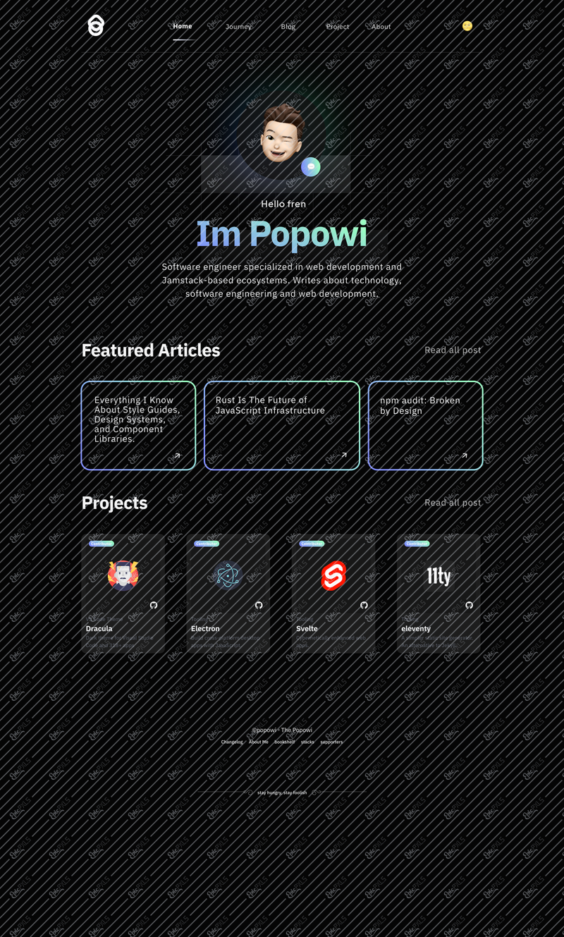 Home - Dark Mode