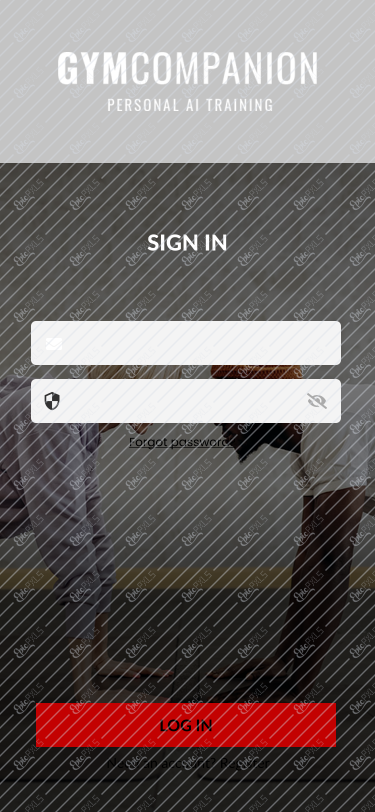 Log In Page