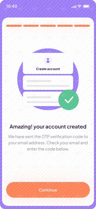 Register - Setting interest