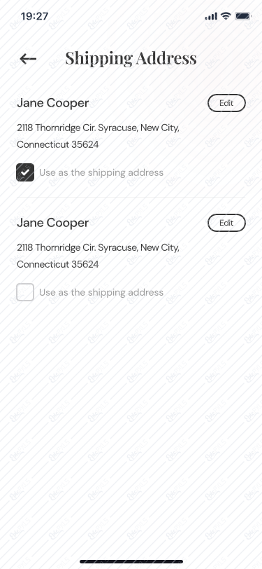Shipping Address