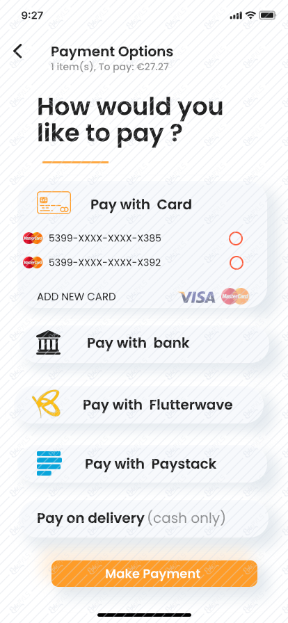 18 Payment options