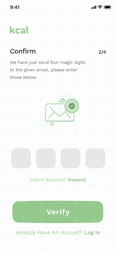 Sign Up: 02 - Confirm Email