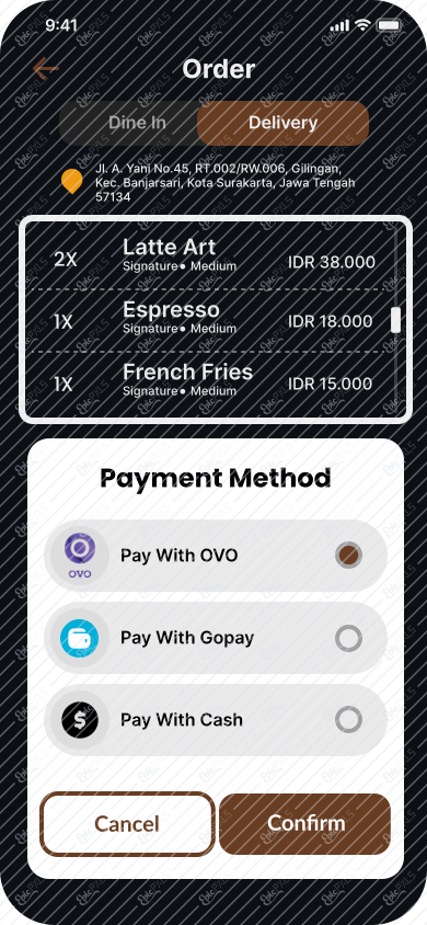 Payment Method Delivery
