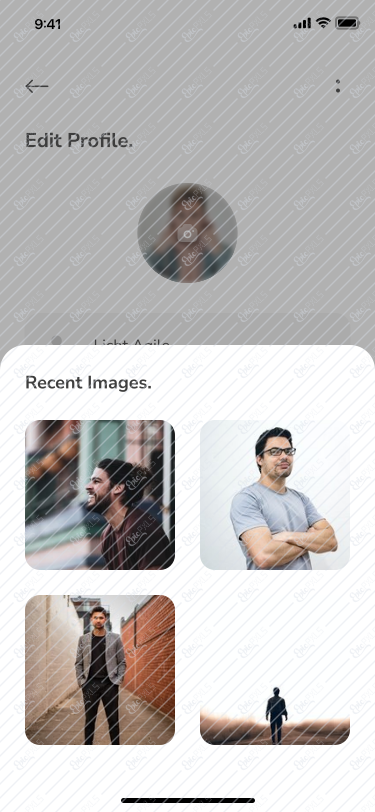 13 - MyAccountScreen - Edit Profile - 2
