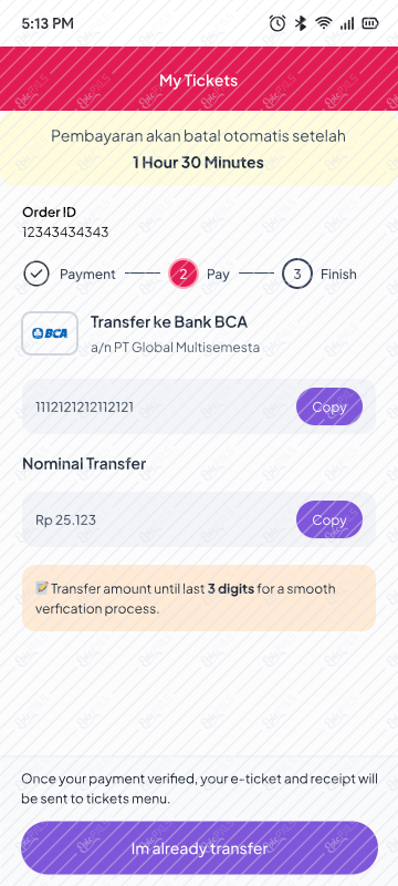 2.7 Method Payment (Pay)